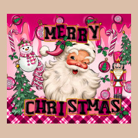 Merry Pink Christmas Santa Urban Heavy Tee | Teevron