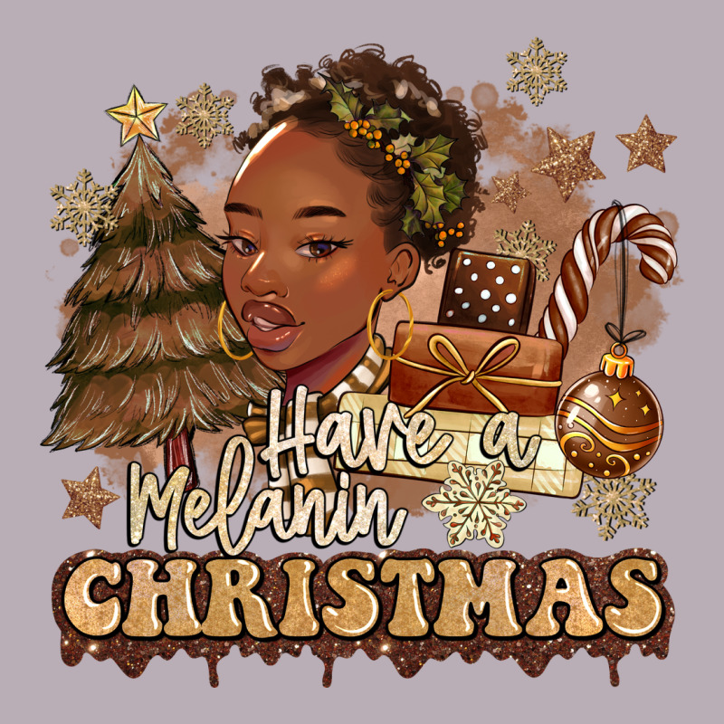 Have A Melanin Christmas  Black Woman Vintage Tee by MaliasSmallBusiness | Teevron