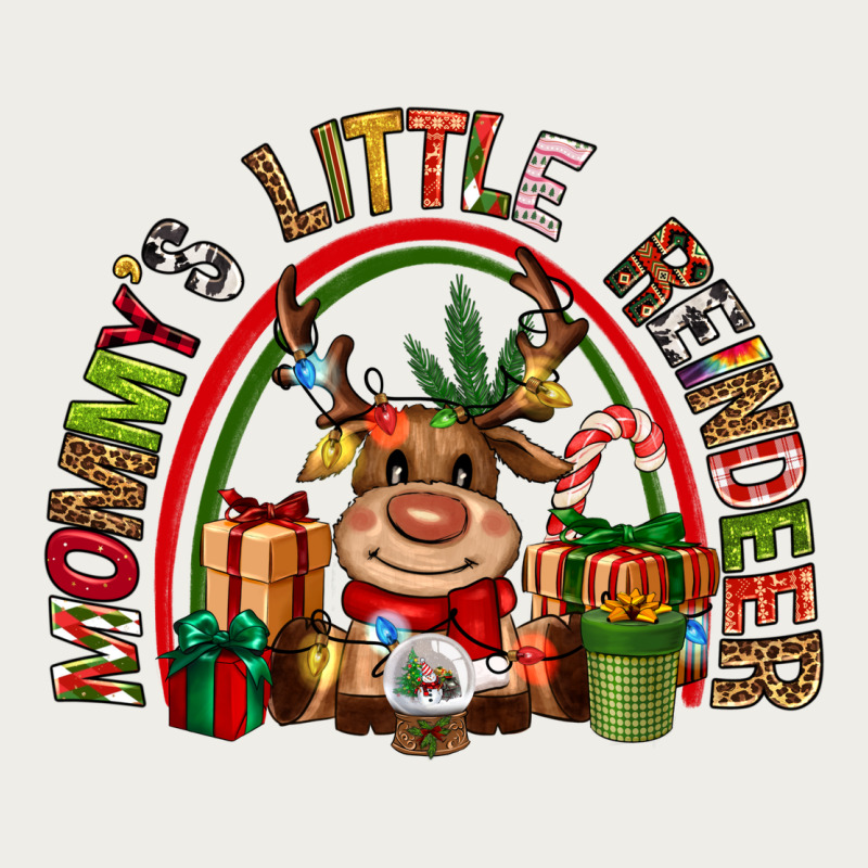 Mommys Little Reindeer Christmas Zipper Hoodie by CowGirlArtShop | Teevron
