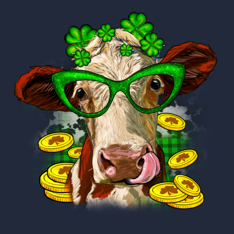 St. Patrick's Day Cow Premium Sweatshirt by OliviaCreatesArt | Teevron