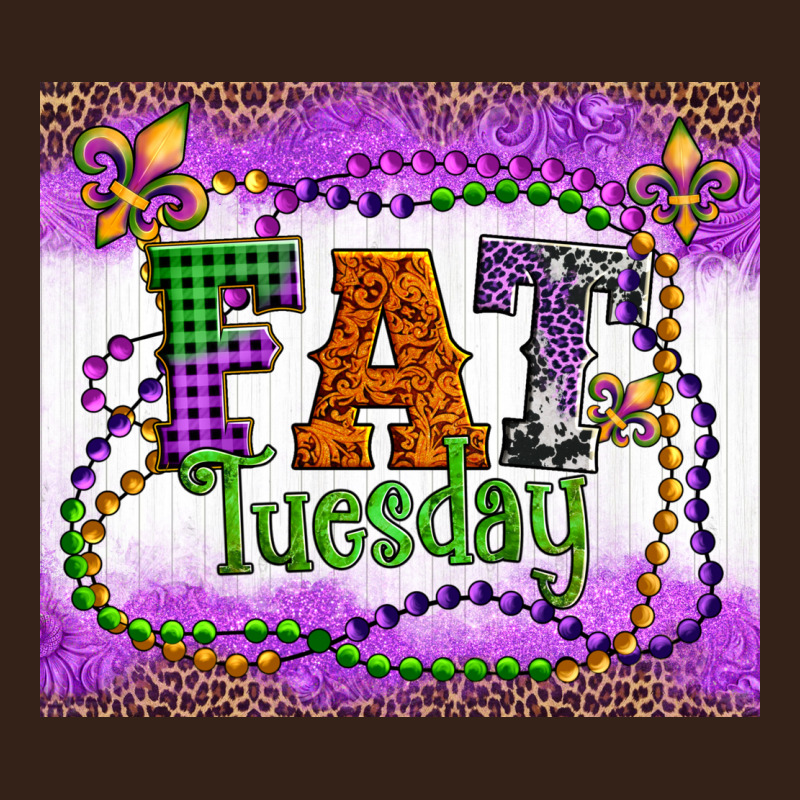 Fat Tuesday Fleur De Lis And Mardi Gras Beads Heavy Core Tee by Artiststas | Teevron