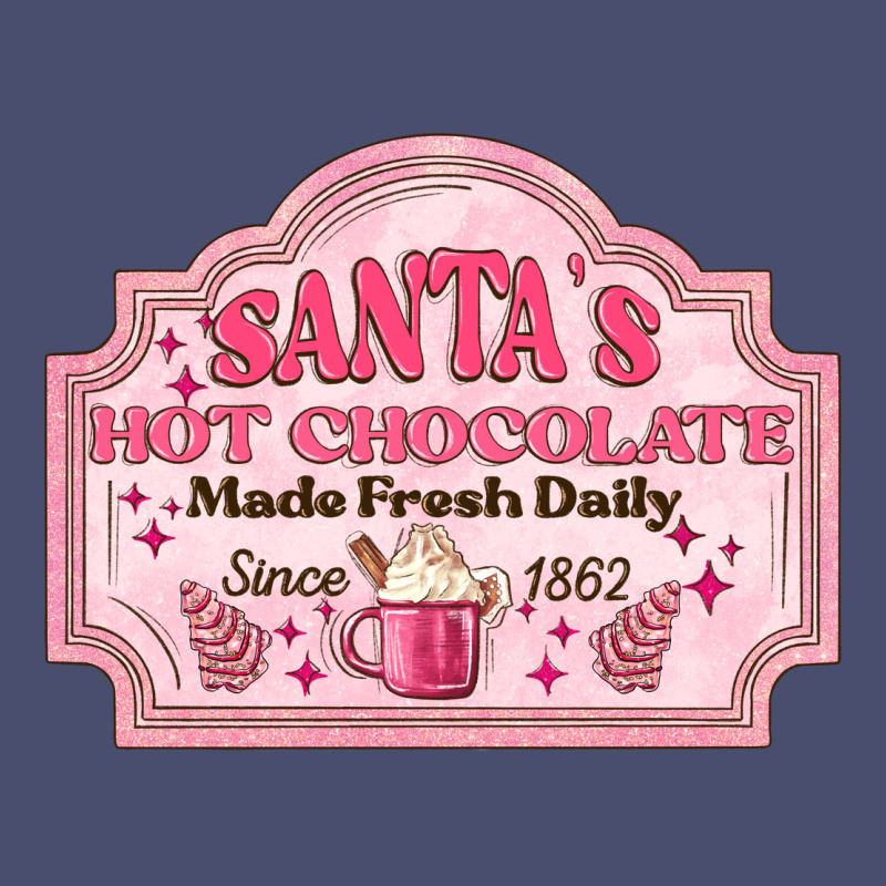 Santas Hot Chocolate Vintage Tee by MaliasSmallBusiness | Teevron