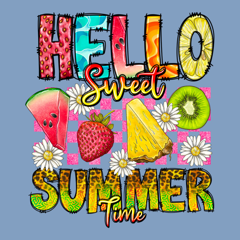 Hello Sweet Summer Time Urban Hoodie by CowhideDigitalArt | Teevron