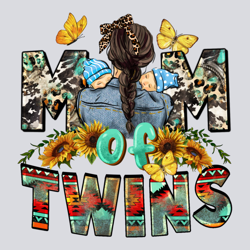 Mom Of Twins Boys Mother's Day Zipper Hoodie by CowGirlArtShop | Teevron