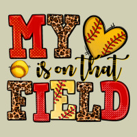 My Heart Is On That Field Softball Heavy Core Tee | Teevron