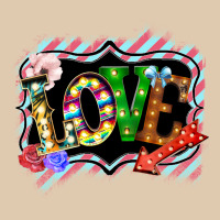 Love Frame Digital Valentines Day Heavyweight Sweatshirt | Teevron
