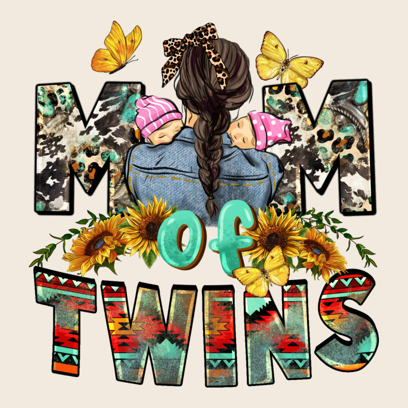 Mom Of Twins Girls Mother's Day Zipper Hoodie by CowGirlArtShop | Teevron