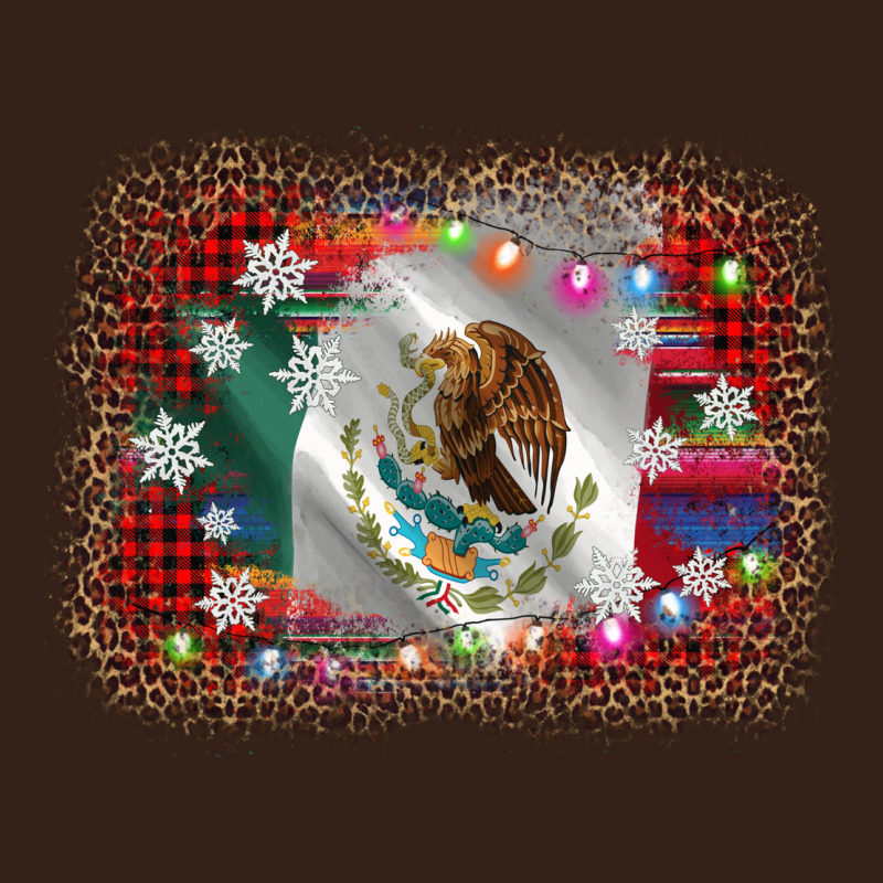 Mexico Flag Christmas Heavy Core Tee by AdoDesignShop | Teevron