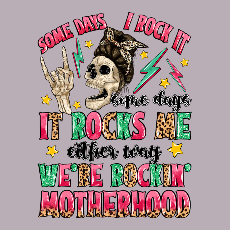 Some Days I Rock It Some Days It Rocks Me Vintage Tee by MaliasSmallBusiness | Teevron