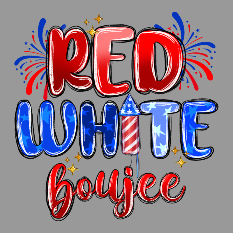 Red White Boujee Vintage Hoodie by MaliasSmallBusiness | Teevron