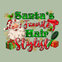Santas Favorite Hair Stylist Urban Heavy Tee | Teevron