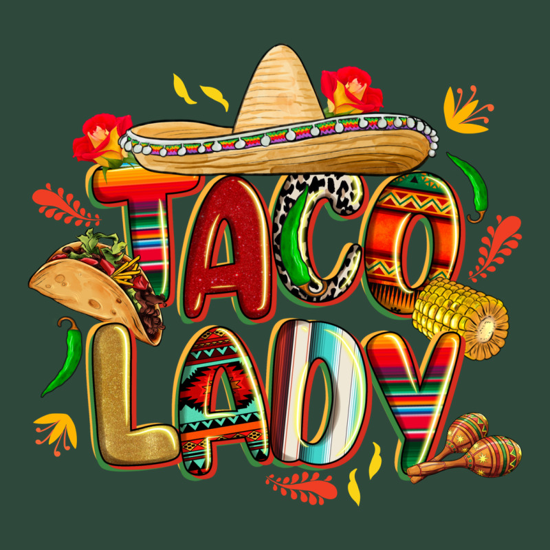 Cinco De Mayo Taco Lady Zipper Hoodie by CowGirlArtShop | Teevron