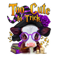 Too Cute To Trick Halloween Baby Calf Premium Tee | Teevron