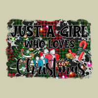 Just A Girl Who Loves Christmas Heavy Core Tee | Teevron