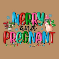 Merry And Pregnant Vintage Hoodie | Teevron