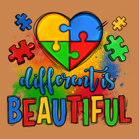 Different Is Beautiful Autism Heavyweight Hoodie | Teevron