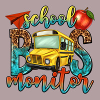 School Bus Monitor Vintage Hoodie | Teevron