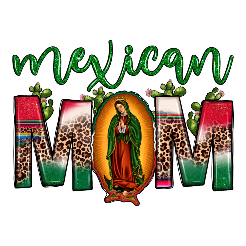 Mexican Mom Our Lady Of Guadalupe Leopard Premium Tee by JahusDesignShop | Teevron