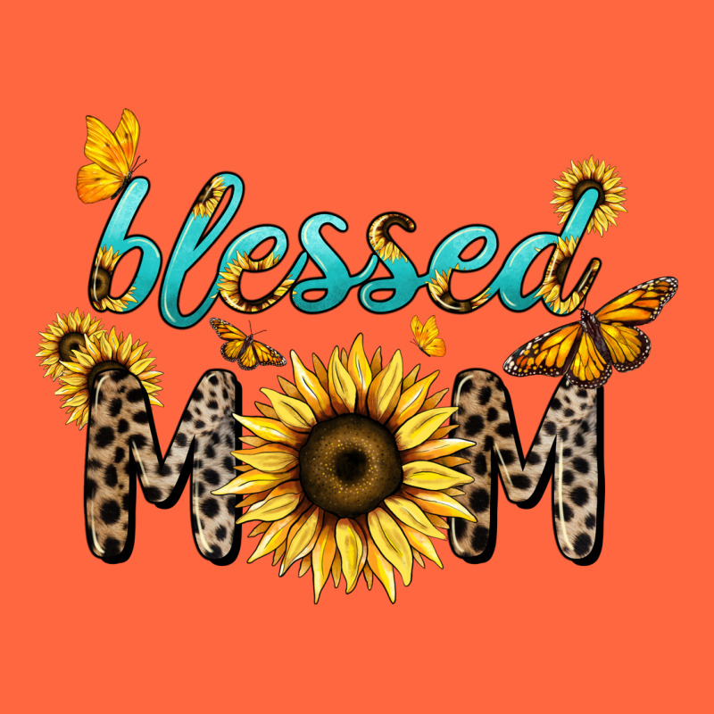 Blessed Mom Sunflower Butterfly Mother's Day Premium Hoodie by HowdyJamesFarm | Teevron