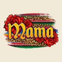 Latina Mama With Serape And Roses Premium Tee | Teevron