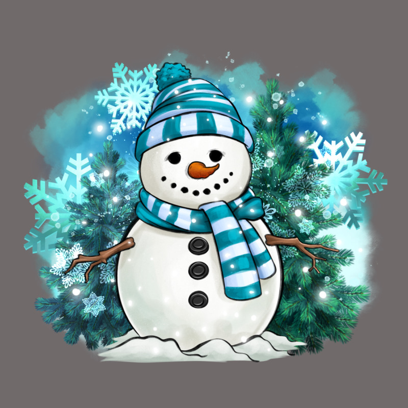 Winter Snowman Urban Heavy Tee by MaliasSmallBusiness | Teevron
