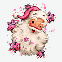 Pink Christmas Santa Claus Urban Heavy Tee | Teevron
