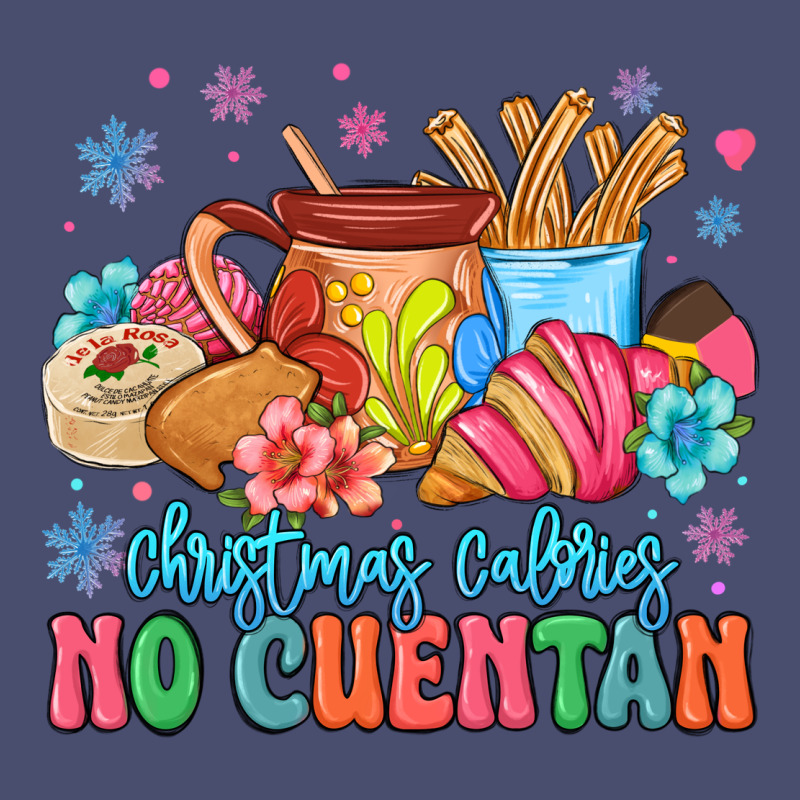 Christmas Calories No Cuentan Mexican Vintage Tee by MaliasSmallBusiness | Teevron