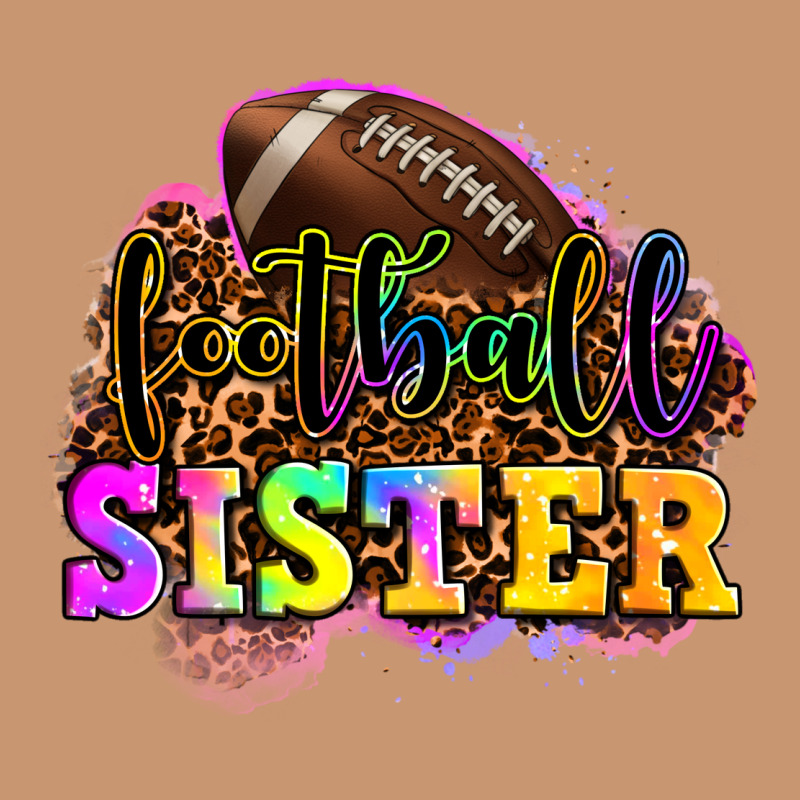 Football Sister Heavyweight Hoodie by OliviaCreatesArt | Teevron