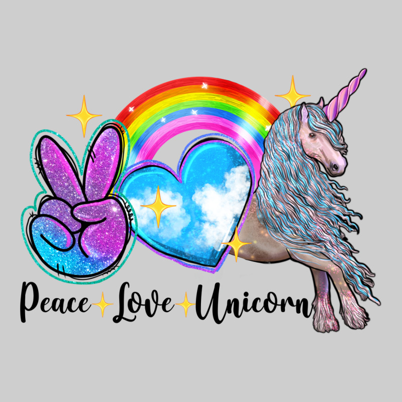 Peace Love Unicorn Premium Tee by LillyAllenDesigns | Teevron