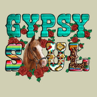 Western Gypsy Soul Horse Roses Serape Aztec Leopard Heavy Core Tee | Teevron