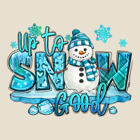 Up To Snow Good Winter Snowman Urban Heavy Tee | Teevron