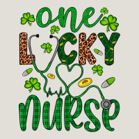 Leopard Glitter One Lucky Nurse Heavy Core Tee | Teevron