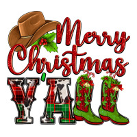 Merry Christmas Y'all Cowboy Classic Tee | Teevron