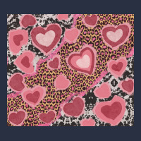Valentine's Day Hearts With Leopard And Cowhide Heavyweight Sweatshirt | Teevron