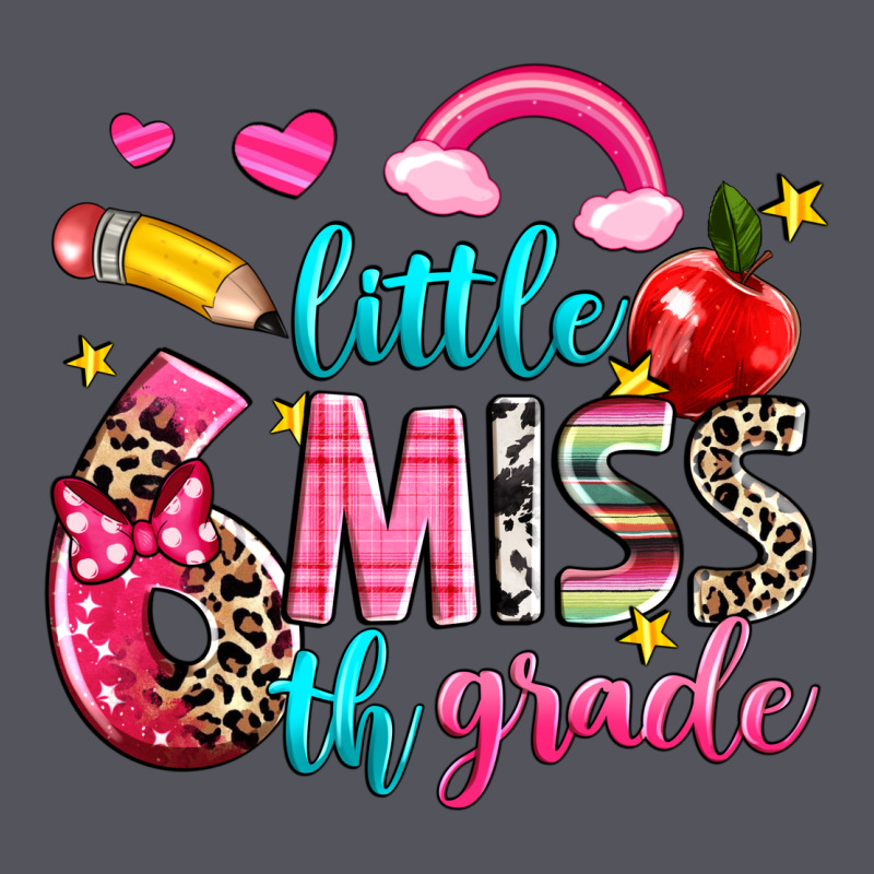 Little Miss Sixth Grade Vintage Hoodie by NancyCooperArtShop | Teevron