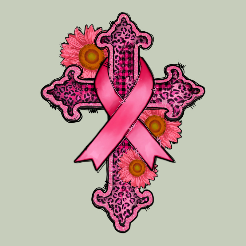 Breast Cancer Cross Ladies Tee by AdoDesignShop | Teevron