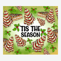 Tis The Season Christmas Tree Cake Urban Heavy Tee | Teevron