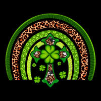 Western Shamrock Cross Rainbow Heavy Core Tee | Teevron