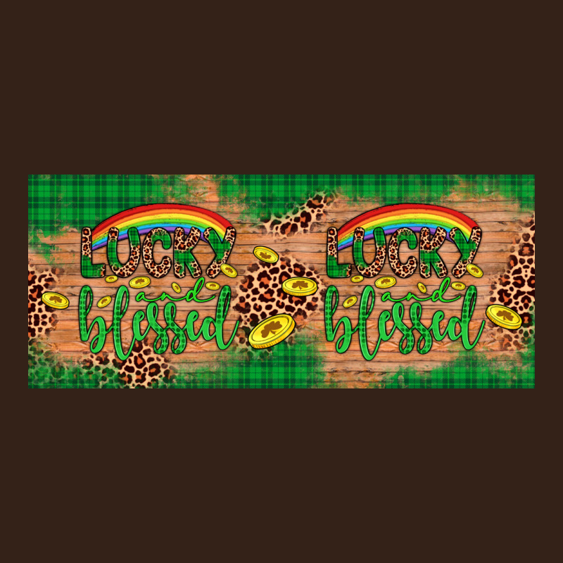 St. Patrick's Day Western  Lucky And Blessed Heavy Core Tee by Artiststas | Teevron
