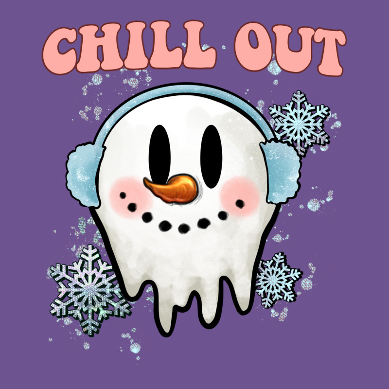 Chill Out Christmas Snowman Vintage Tee by MaliasSmallBusiness | Teevron