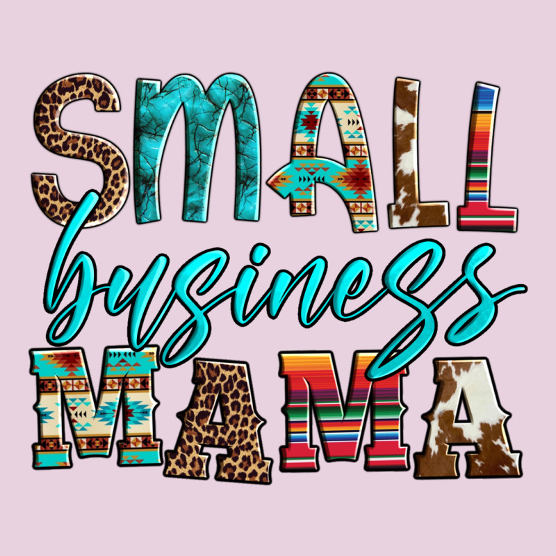Small Business Mama Leopard Turquoise Aztec Serape Cowhide Ladies Tee by Artiststas | Teevron