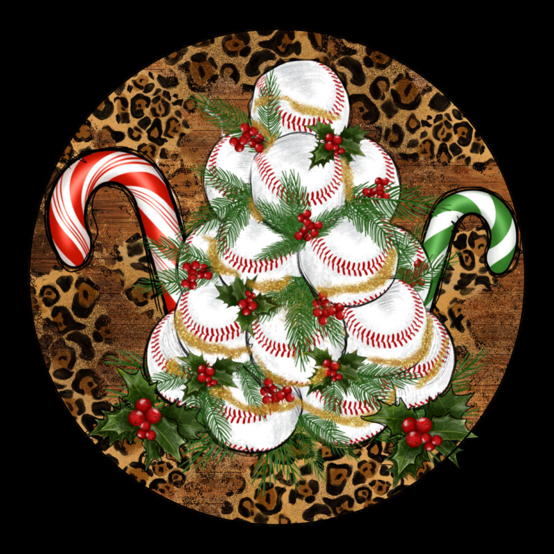 Merry Christmas Baseball Ladies Tee by RanaPortraitStore | Teevron