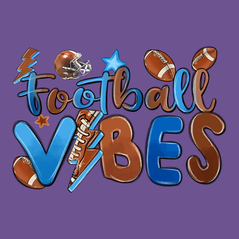Football Vibes Vintage Tee by MaliasSmallBusiness | Teevron