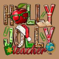 Holly Jolly Teacher Vintage Hoodie | Teevron