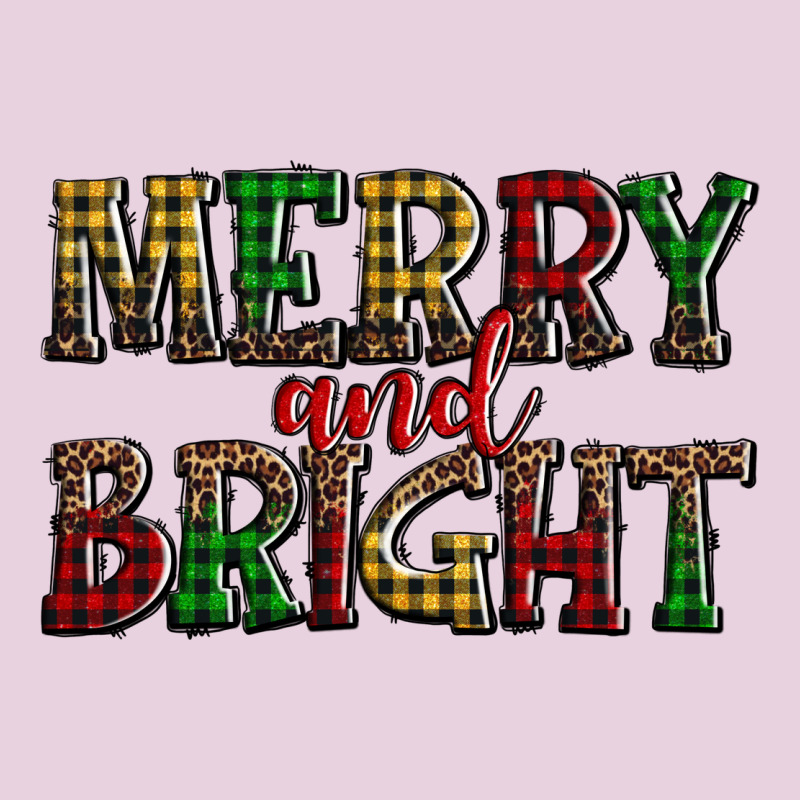 Merry And Bright Ladies Tee by AdoDesignShop | Teevron