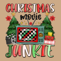 Christmas Movie Junkie Vintage Hoodie | Teevron