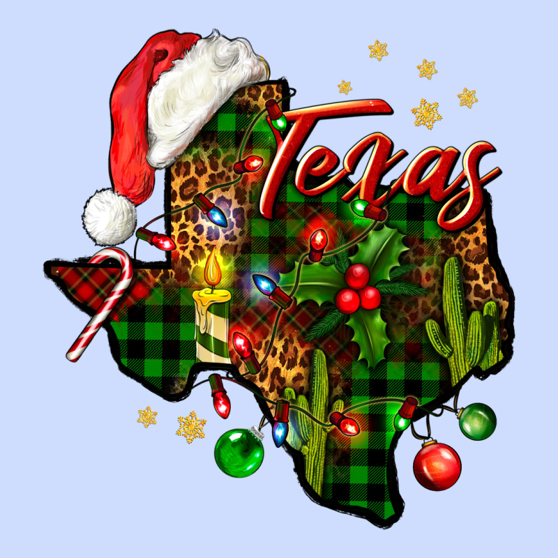 Christmas Texas Map Urban Heavy Tee by NancyCooperArtShop | Teevron