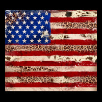American Flag Leopard Cowhide Premium Tee | Teevron