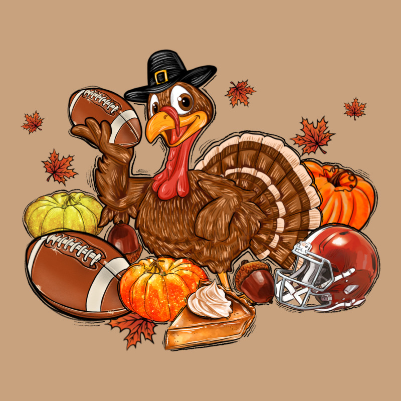 Football Turkey Thanksgiving Vintage Tee by MaliasSmallBusiness | Teevron