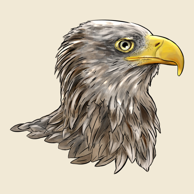 American White Sea Eagle Head Premium Tee by LillyAllenDesigns | Teevron